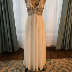 White Formal Gown